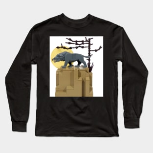 Sherlock Holmes Re-Imagined - The Hound of The Baskervilles Long Sleeve T-Shirt